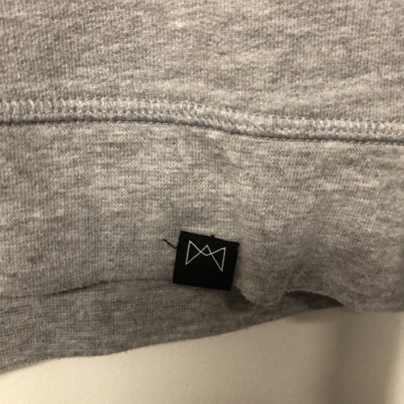 HEAVENKING Fox Boutin Grey Crew Sweater - Picture 3 of 8